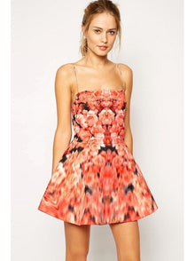  Finders Keepers Talk Is Cheap Dress in Blurred Floral Print