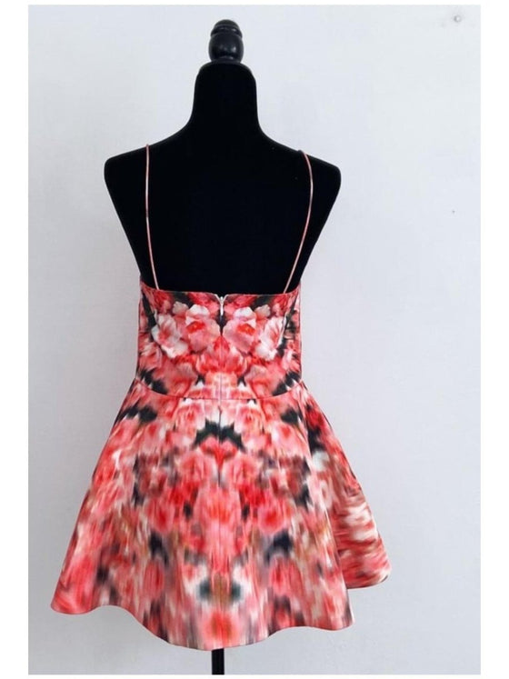 Finders Keepers Talk Is Cheap Dress in Blurred Floral Print