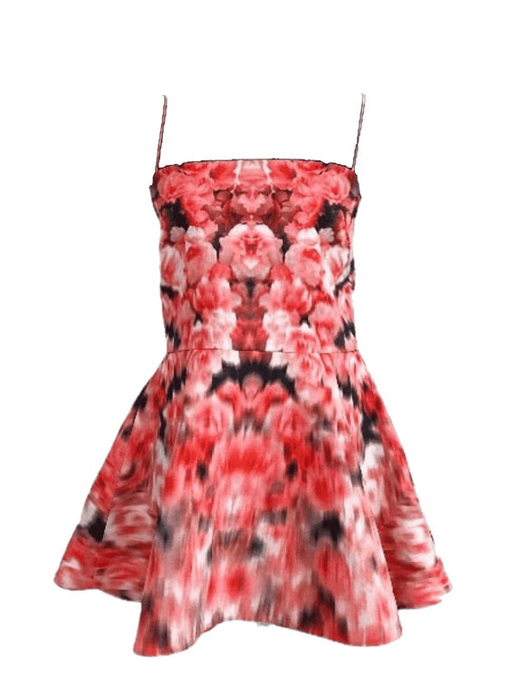 Finders Keepers Talk Is Cheap Dress in Blurred Floral Print