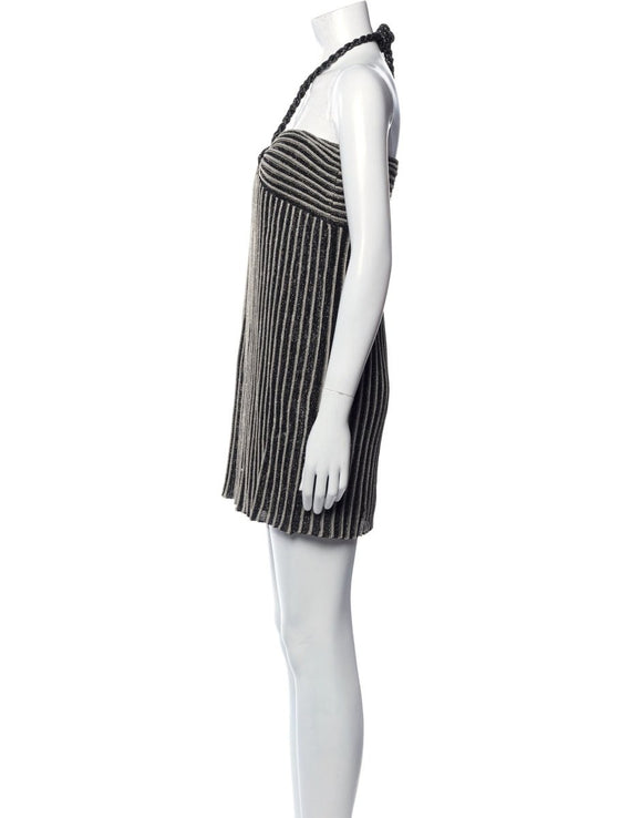 Sparkle Striped Mini Dress